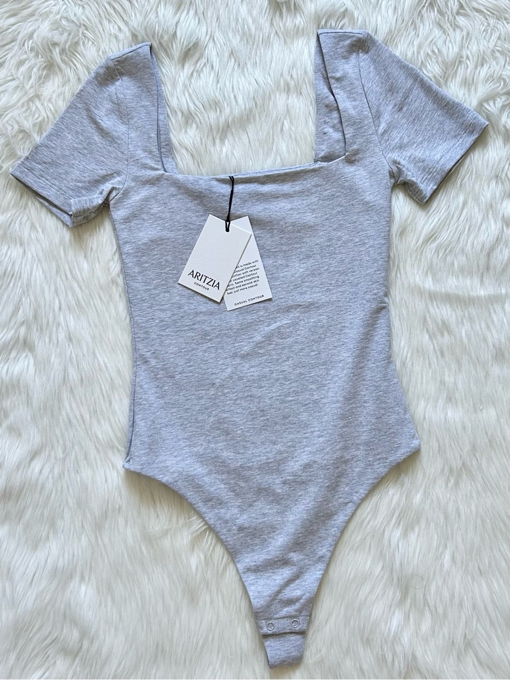 Aritzia Contour Square Neck Bodysuit 
XXS